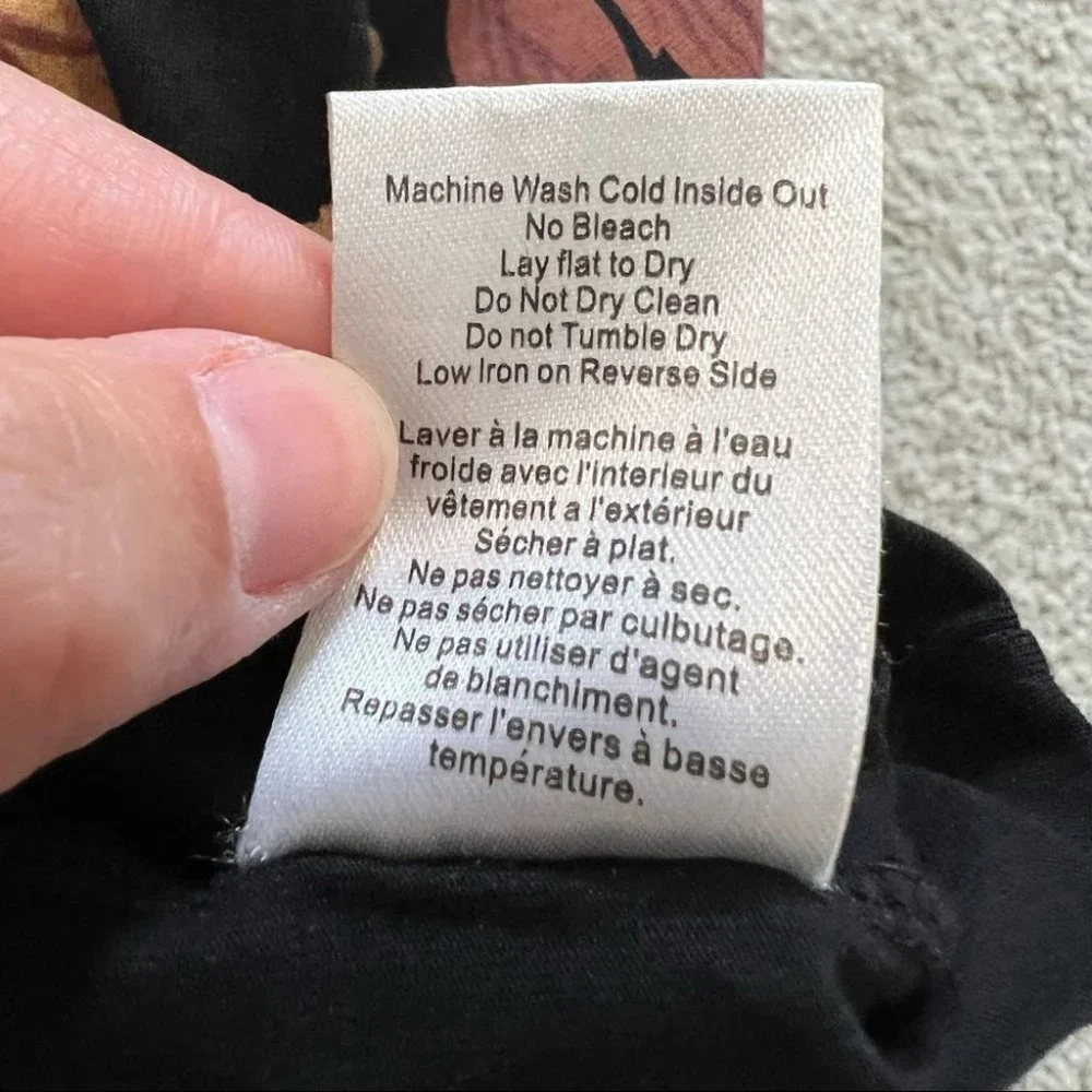 Aritzia Talula Floral High Waist Bodycon Pull On Mini Skirt - Picture 8 of 10